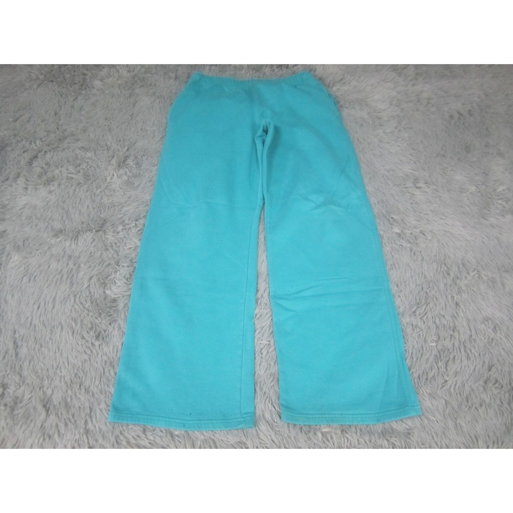 Joe Boxer Pants Womens Small Blue Fleece Straight‎ Leg Sweatpants Lounge Casual
